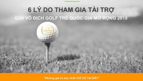 Vì sao Vietnam Junior Open luôn nhận được sự quan tâm của nhiều nhà tài trợ?